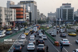 تازه ترین وضعیت ترافیکی معابر پایتخت/ پرترددترین معابر کدامند؟