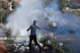 تصاویر / ده‌ها فلسطینی توسط صهیونیست‌ها در کرانه باختری زخمی شدند  <img src="/images/picture_icon.gif" width="16" height="13" border="0" align="top">