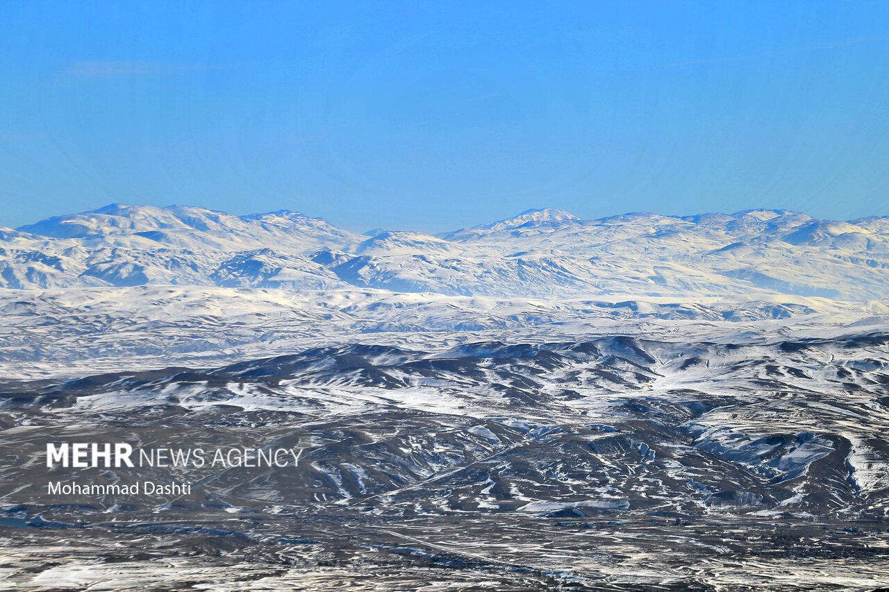 تفریحات زمستانی در دامنه کوه سبلان