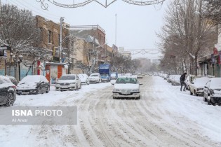 بارش برف در ۸ استان از دوشنبه/ افزایش ارتفاع موج در دریای خزر