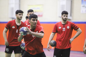 اردوی تیم‌ملی هندبال جوانان در اهواز