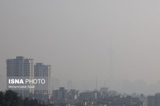 وضعیت قرمز ۲۰ ایستگاه سنجش کیفیت هوای پایتخت