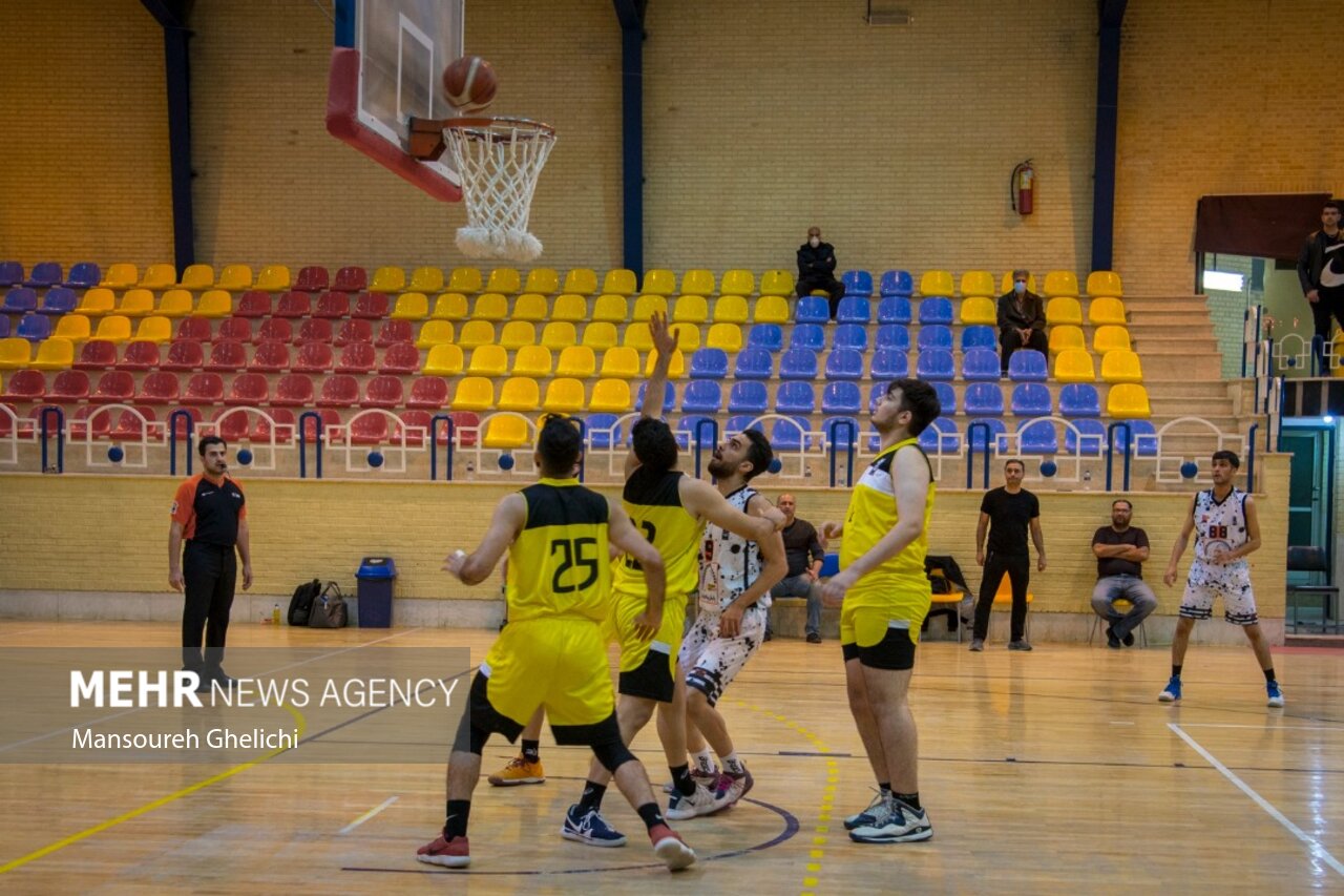 رقابت تیم های بسکتبال لیگ دسته یک گروه شمال در شاهرود