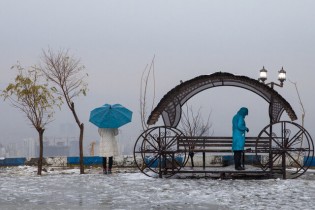 کاهش دمای تهران تا ۸ درجه/ بارش برف و باران