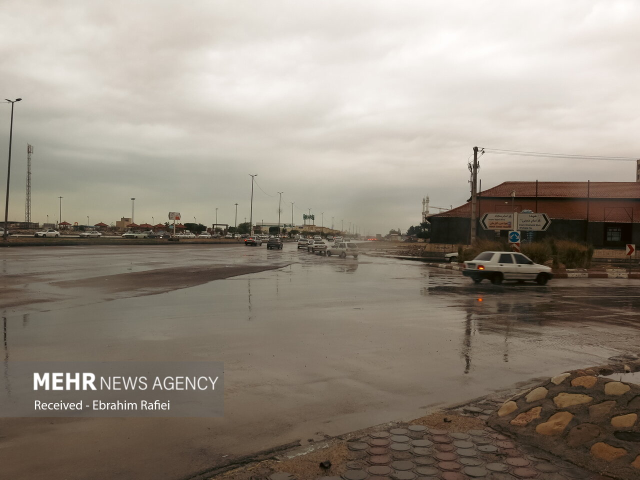 بارش باران در بندرعباس