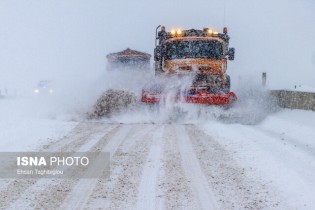 آخرین وضعیت راه‌های کشور در برف و باران اخیر/ جاده چالوس باز شد