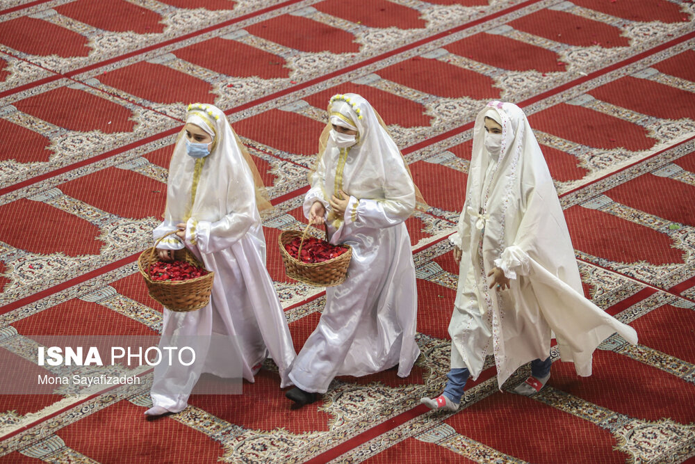 جشن عبادت یکهزار دختر 9ساله اهوازی
