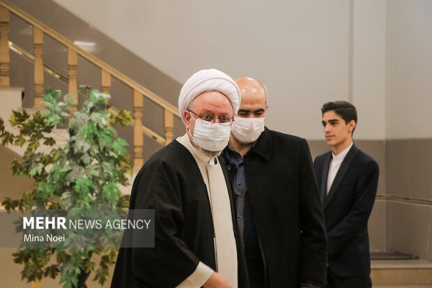 ایین نواختن زنگ چهل وسومین سالگرد پیروزی انقلاب اسلامی