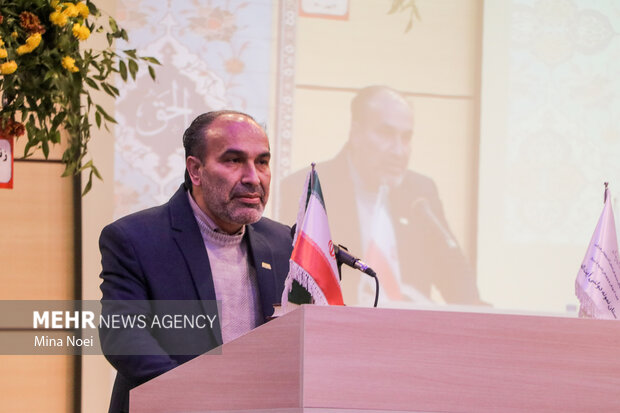 ایین نواختن زنگ چهل وسومین سالگرد پیروزی انقلاب اسلامی