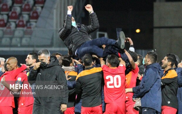 سوپر جام فوتبال ایران بازی پرسپولیس و فولاد خوزستان