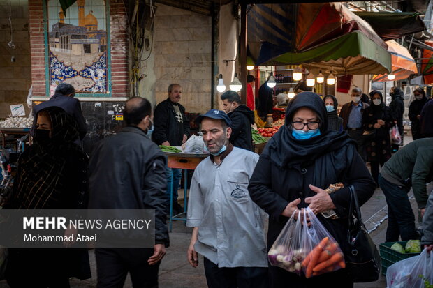 جولان اُمیکرون در بازار گرگان