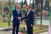 استقبال وزیر امور خارجه از همتای ایرلندی خود