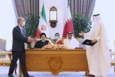امضای ۱۴سند همکاری میان مقامات ایران و قطر امضای ۱۴سند همکاری میان مقامات ایران و قطر