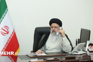 روسای جمهور ایران و روسیه درباره تحولات بین‌المللی گفتگو کردند