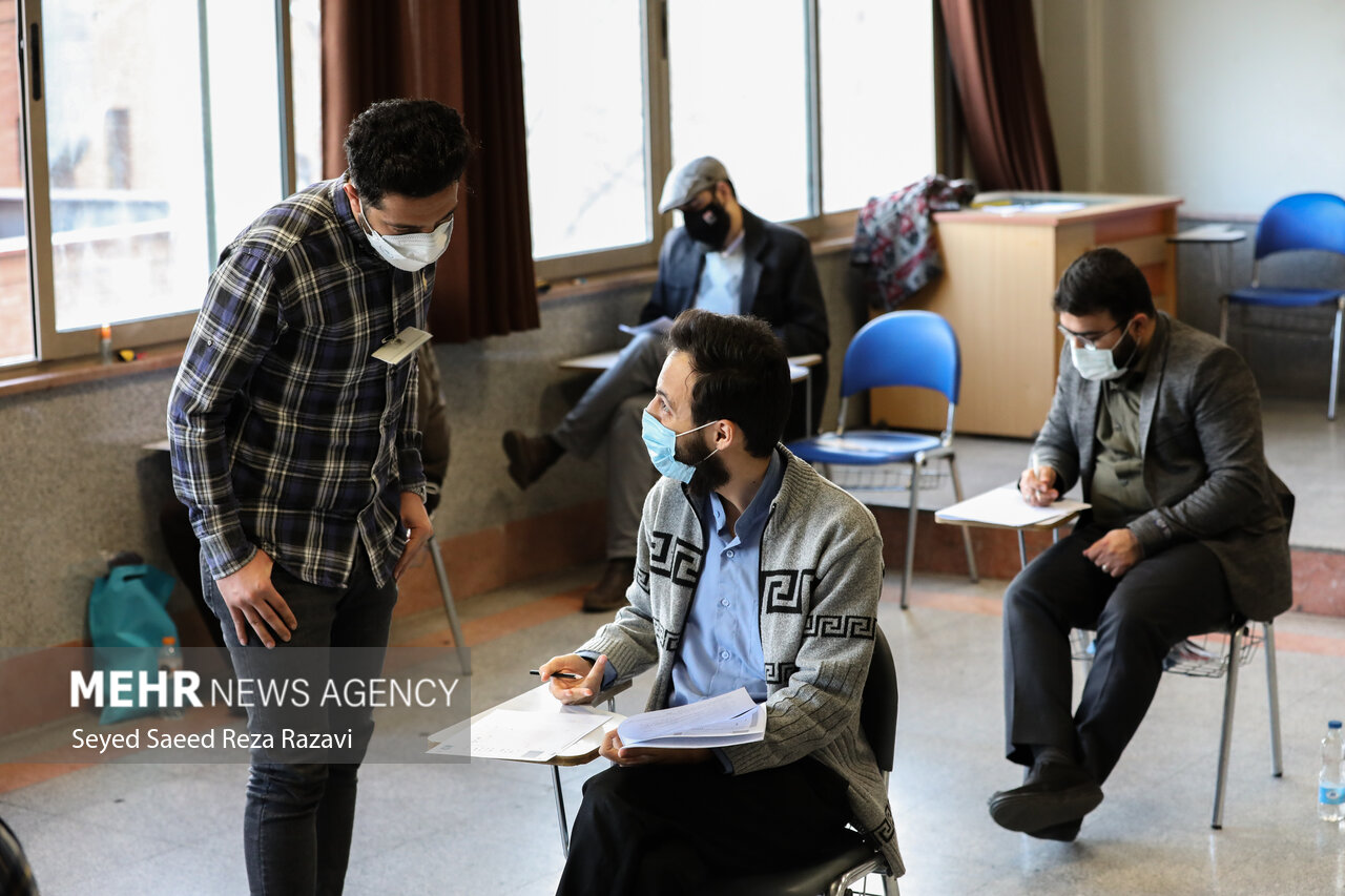 آزمون مقطع دکتری سال ۱۴۰۱ صبح امروز در دانشگاه علم صنعت  برگزار شد