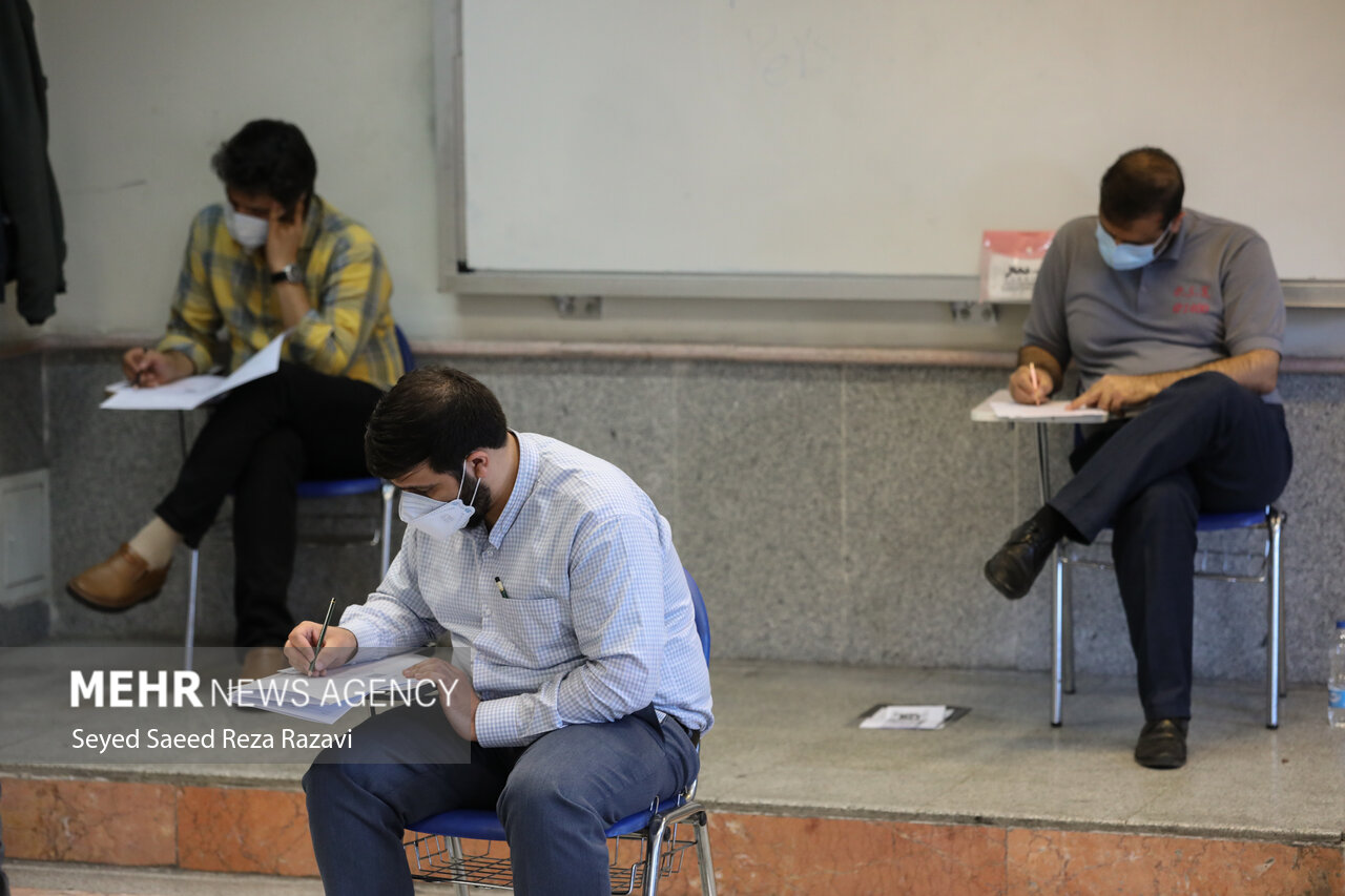 آزمون مقطع دکتری سال ۱۴۰۱ صبح امروز در دانشگاه علم صنعت  برگزار شد