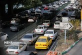ترافیک در تمامی معابر پایتخت سنگین است