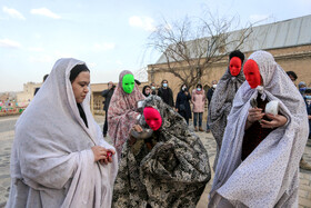 آیین سنتی چهارشنبه سوری و قاشق زنی - همدان