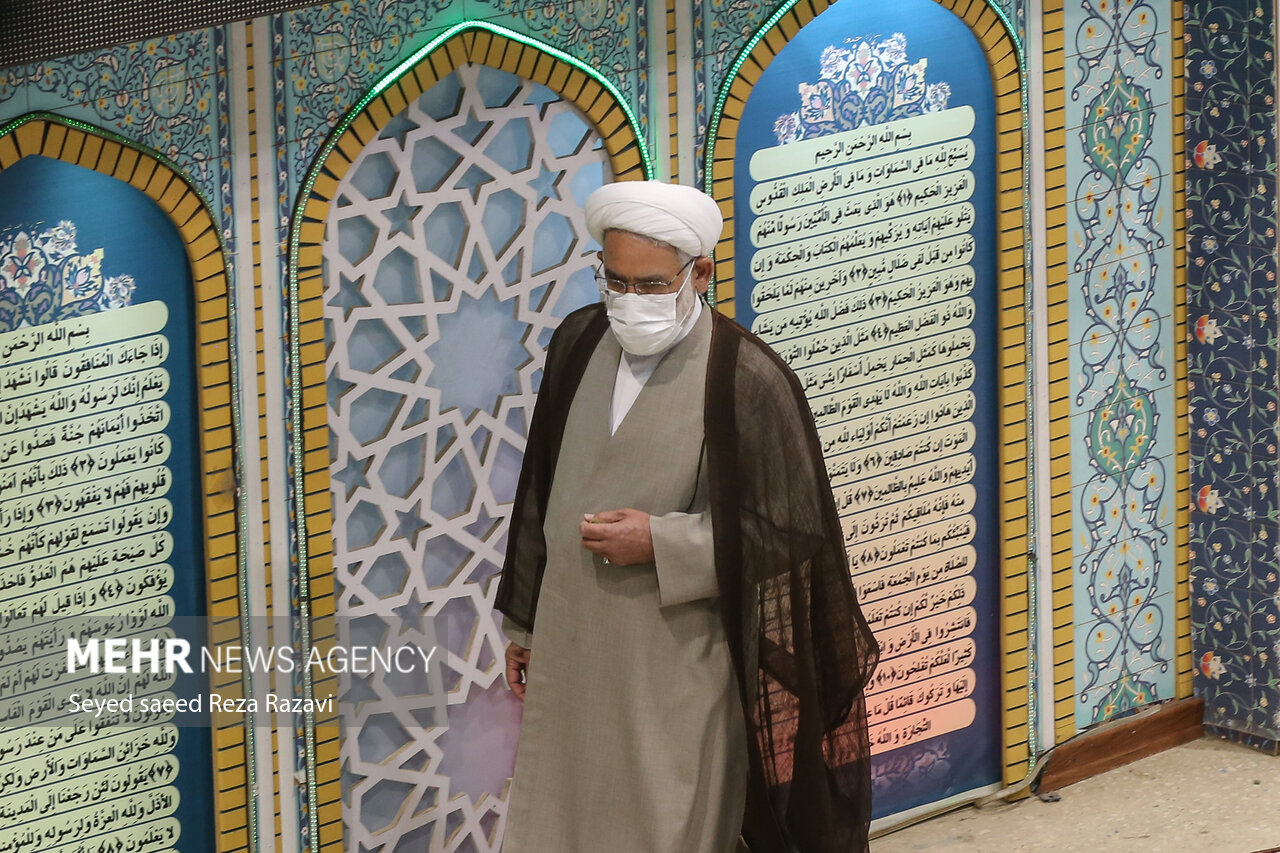 حجت الاسلام محمد جعفر منتظری، دادستان کل کشور در نماز جمعه تهران نهم اردیبهشت 1401 حضور دارد