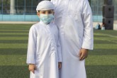 تصاویر / اقامه نماز عید فطر اهل سنت در کیش