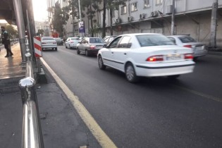 ترافیک نیمه سنگین معابر پایتخت در نخستین روز کاری بعد از تعطیلات