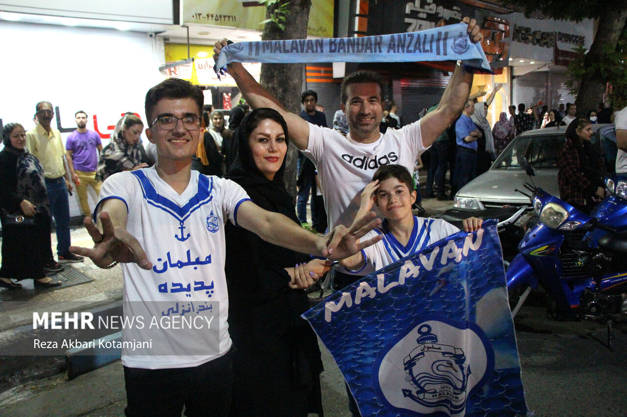 قهرمانی ملوانان در لیگ دسته یک فوتبال کشور