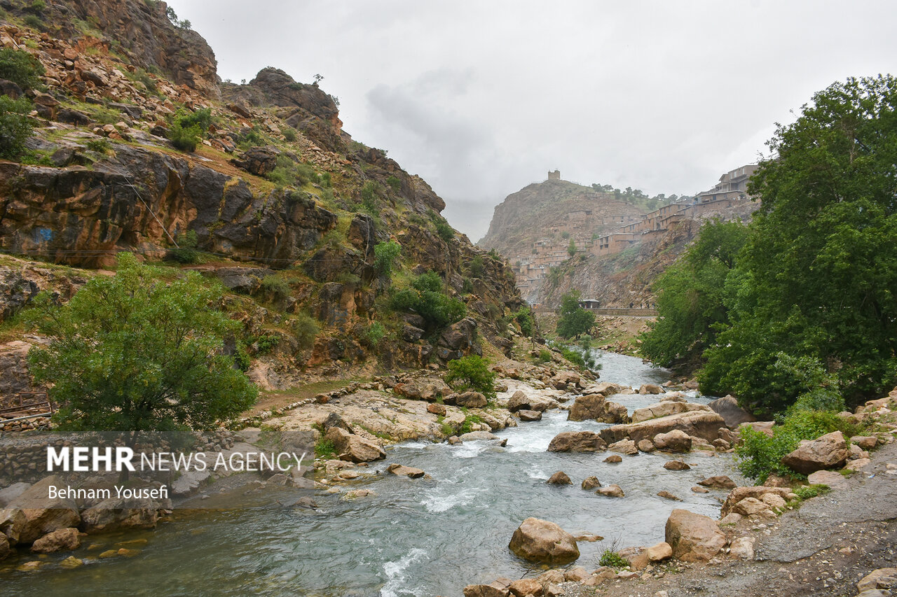 روستای پالنگان کردستان، نگینی بر قلب کوه های ژاورود