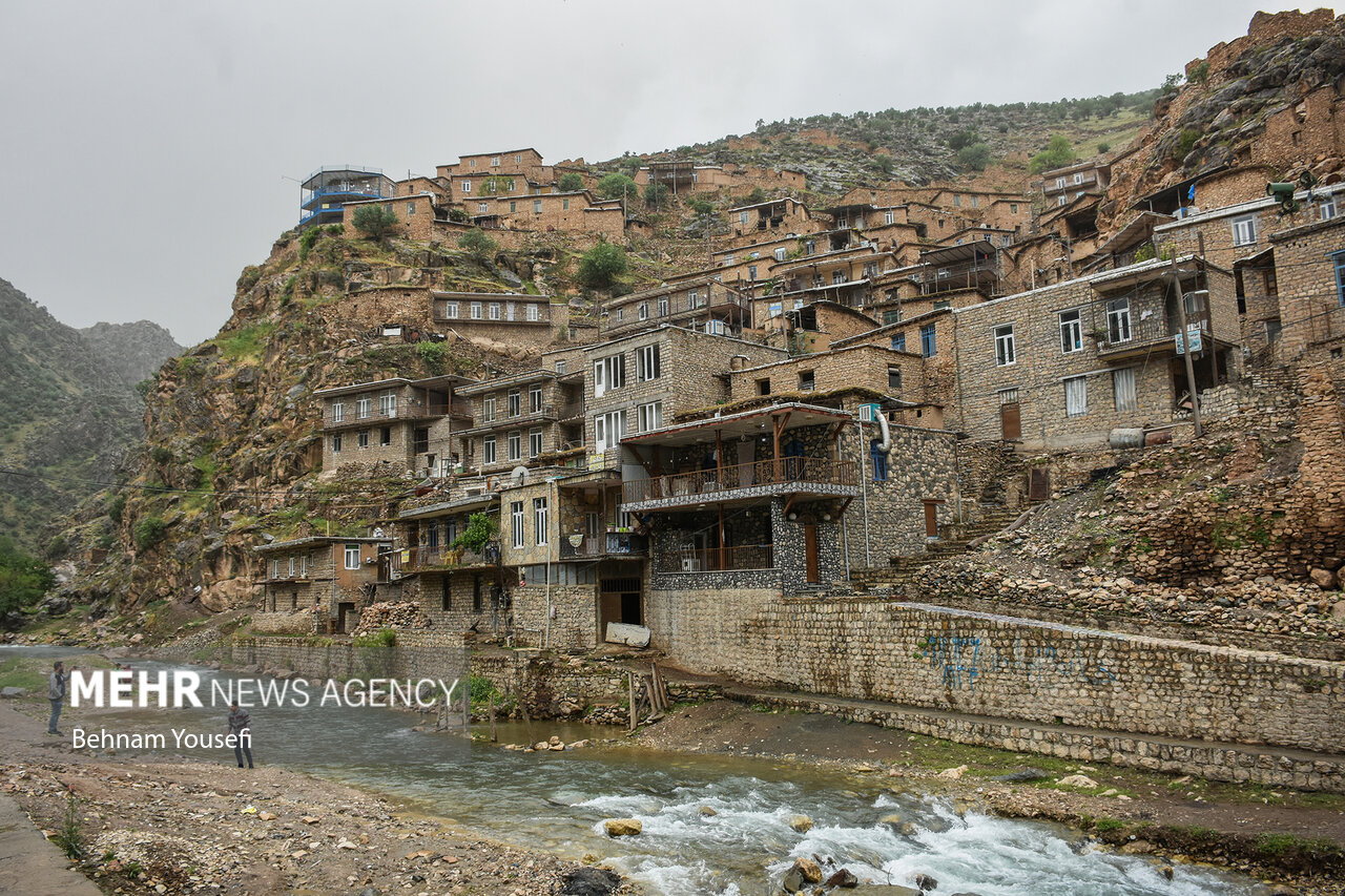 روستای پالنگان کردستان، نگینی بر قلب کوه های ژاورود