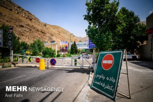 جاده چالوس از فردا تا ۳ روز مسدود است