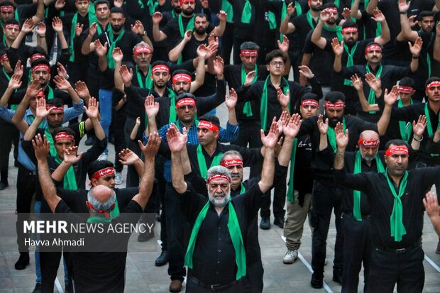 اجتماع بزرگ عزاداران حسینی عبدالحق(ع) زیراب