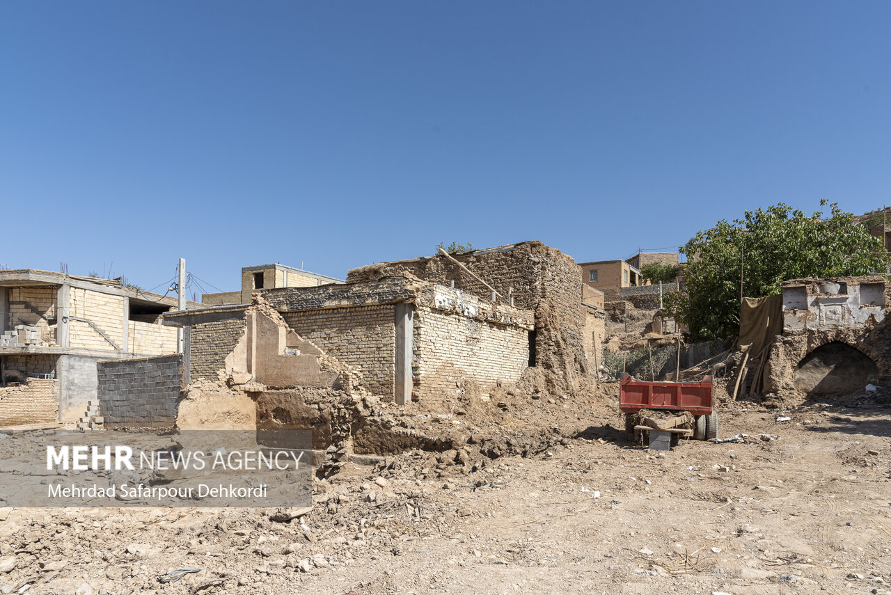 روستای بارده ۲ماه پس از سیل