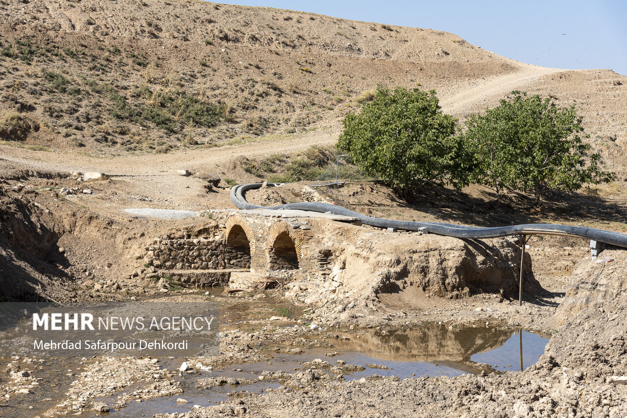 روستای بارده ۲ماه پس از سیل