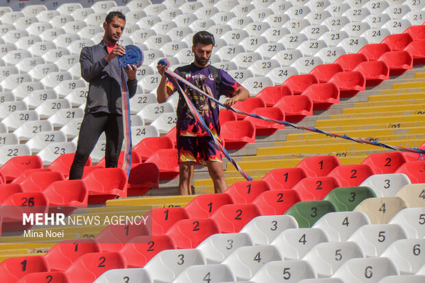 سیزدهمین المپیاد ورزشی عملیاتی آتش نشانان کشور در تبریز