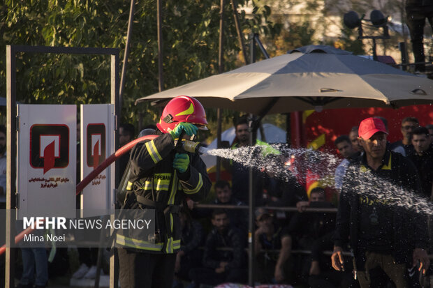 سیزدهمین المپیاد ورزشی عملیاتی آتش نشانان کشور در تبریز