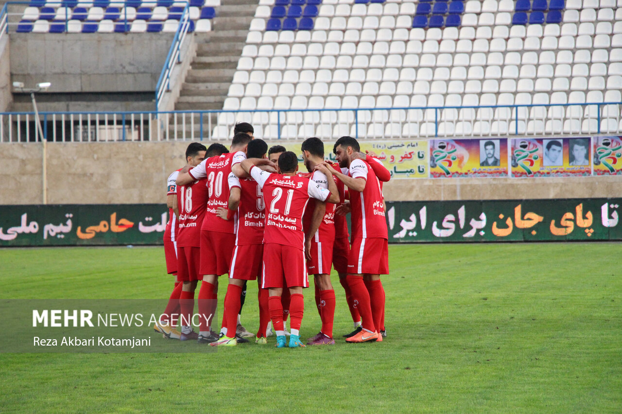 شکست ملوان در برابر پرسپولیس تهران