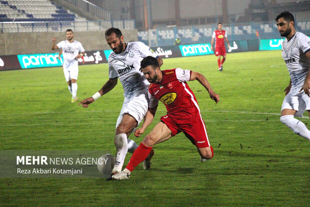 شکست ملوان در برابر پرسپولیس تهران