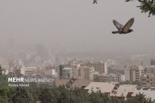 کیفیت هوای پایتخت برای گروه‌های حساس ناسالم شد