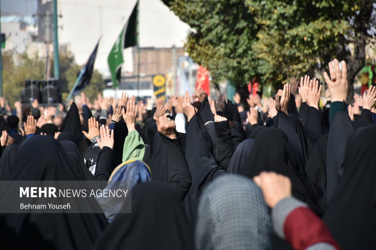 مراسم وداع و تشییع پیکر مطهر شهید مدافع وطن سجاد فراهانی