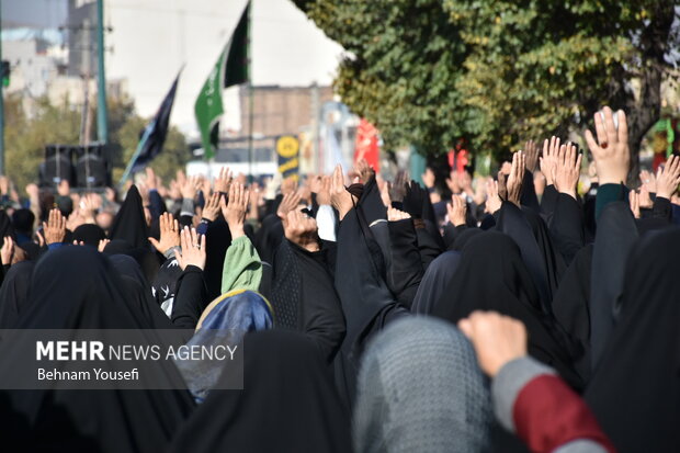 مراسم وداع و تشییع پیکر مطهر شهید مدافع وطن سجاد فراهانی