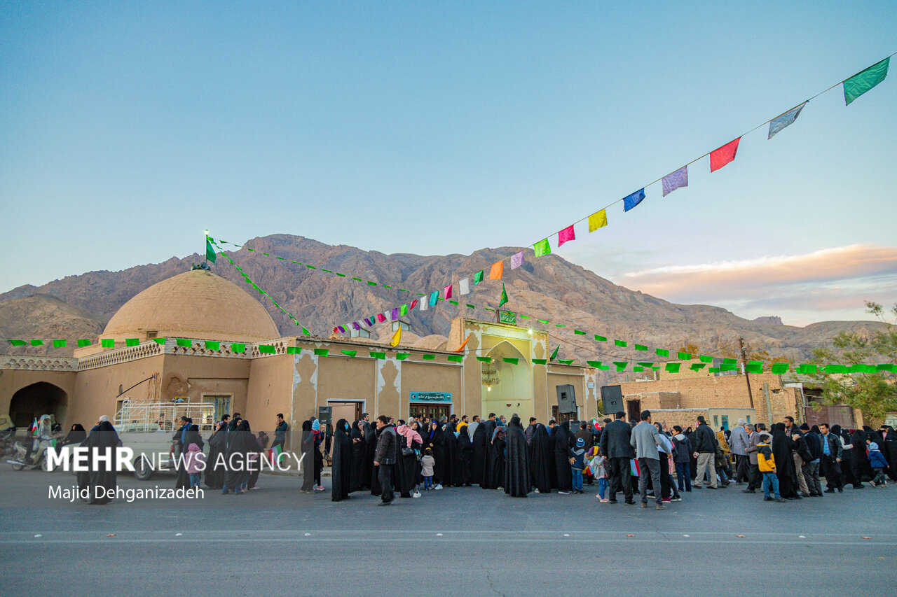 مراسم استقبال از کاروان نمادین امام رضا(ع)