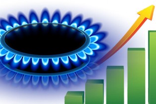 افزایش یک درصدی مصرف گاز در بخش خانگی و تجاری