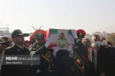 تصاویر / تشییع پیکر شهید مدافع امنیت «حسین یوسفی»