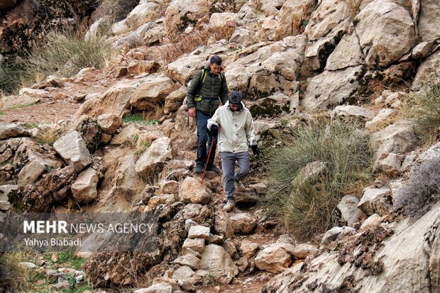 کوهنوردی در پارک کوهستان کرمانشاه