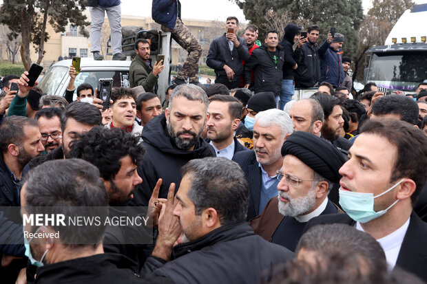 بازدید و گفتگو با کامیونداران پایانه باربری بهارستان