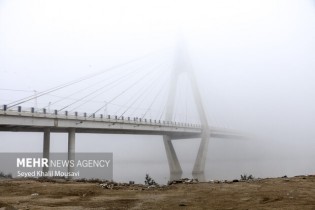 مه آلود بودن جاده‌های خوزستان / توصیه‌هایی به رانندگان