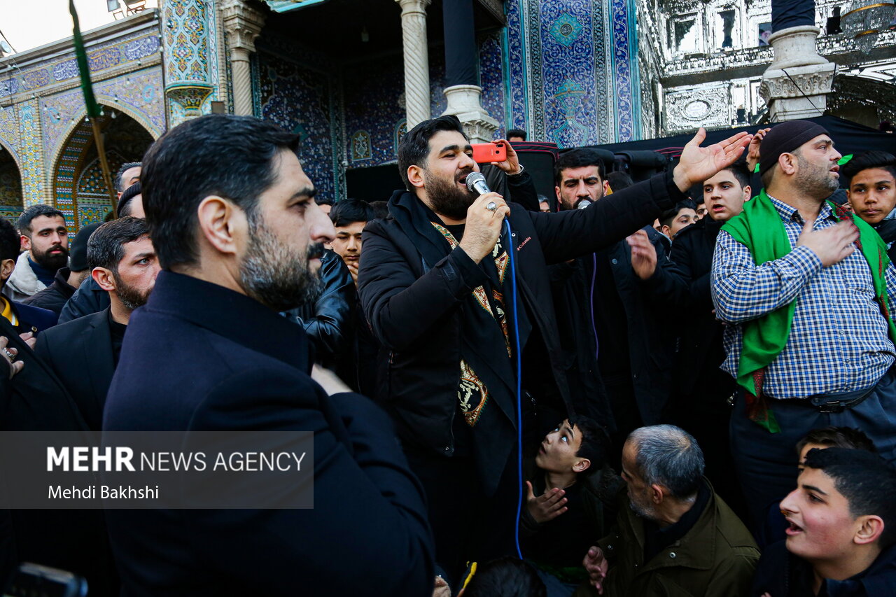 مراسم عزاداری شهادت امام هادی (ع) در قم