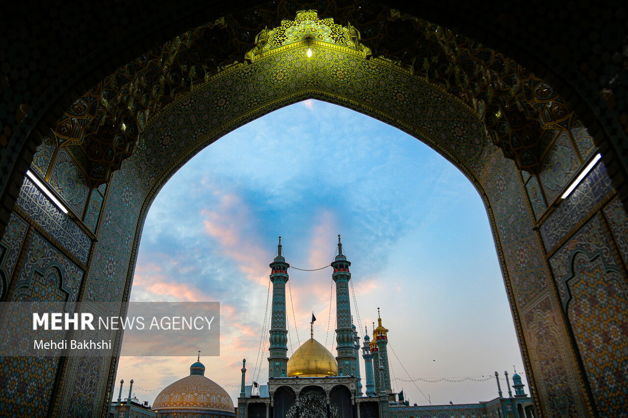 مراسم عزاداری شهادت امام هادی (ع) در قم