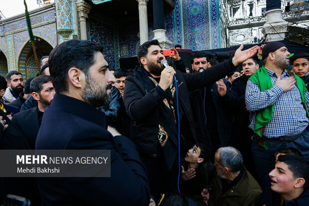 مراسم عزاداری شهادت امام هادی (ع) در قم