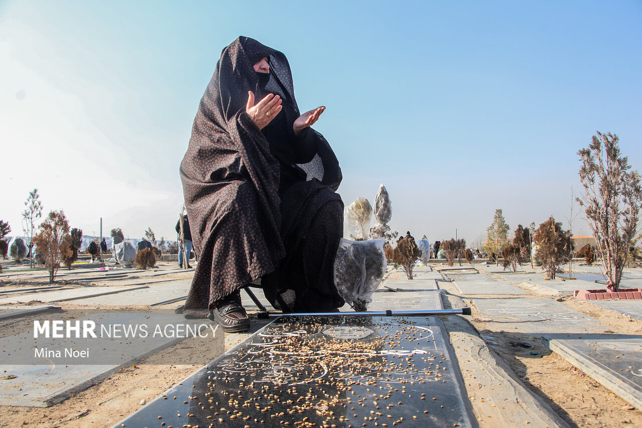 لیلةالرغائب در وادی رحمت تبریز