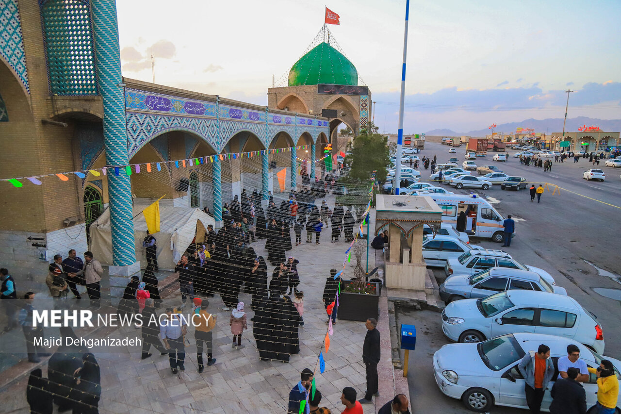 پیاده پیمایی در شب میلاد حضرت ابوالفضل العباس(ع)